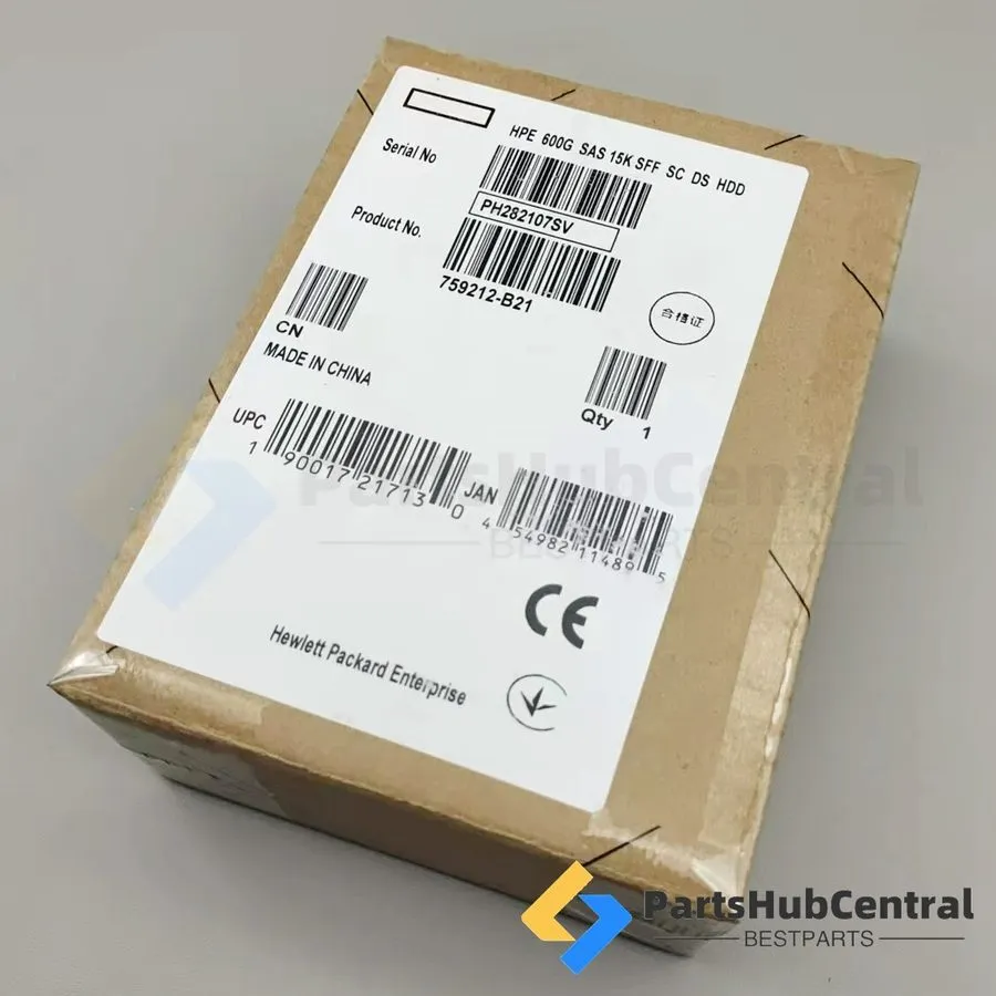Жёсткий диск HPE 759212-B21 759548-001 HP 600GB 12Gb/s 15K SFF 2.5" SAS SC HDD H