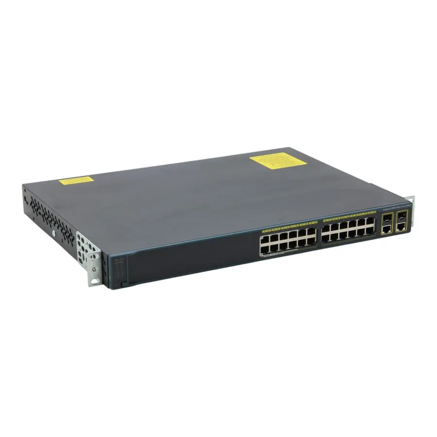 Коммутатор Cisco Catalyst WS-C2960+24LC-L 24-Port (8x PoE) 10/100 Fast Ethernet 