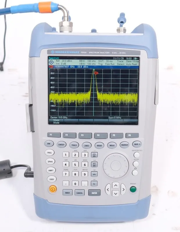 Анализатор спектра ROHDE&SCHWARZ FSH20 Handheld Spectrum Analyzer (9kHz~20GHz)