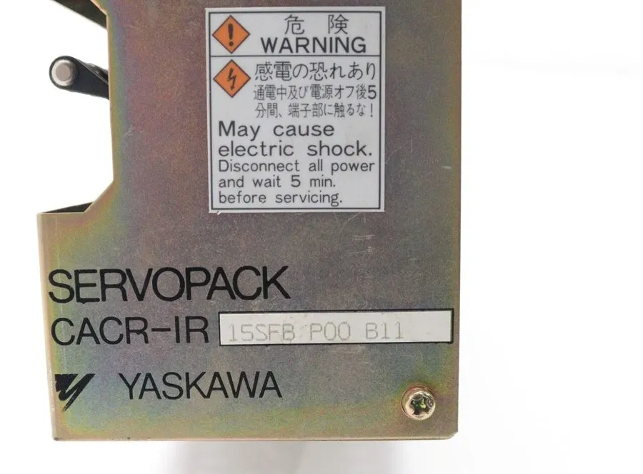 Сервопривод Yaskawa CACR-IR15SFB P00 B11 Servopack Servo Drive Removed From Mach
