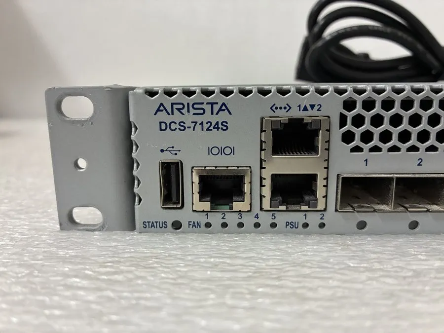 Коммутатор Arista DCS-7124S 24 Port 10 GbE Managed Switch With Dual AC