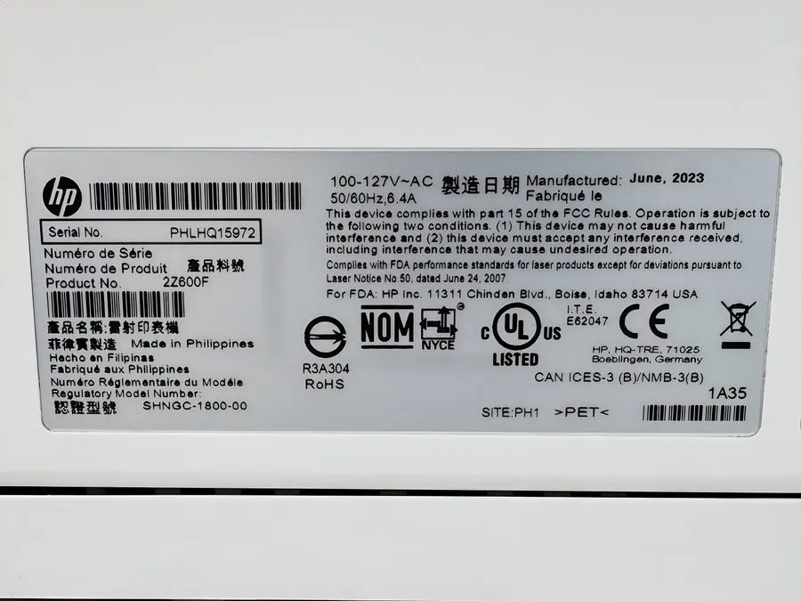 Лазерный принтер HP LaserJet Pro 4001dn Desktop Wired Laser Printer Monochrome 2 — фото лота 2