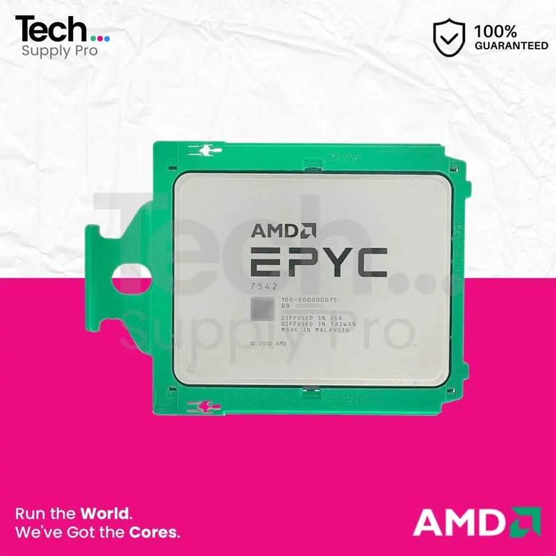 Модуль памяти AMD EPYC 7542 32C 2.9GHz 192M DDR4-3200 225W (Dell) (100-000000075