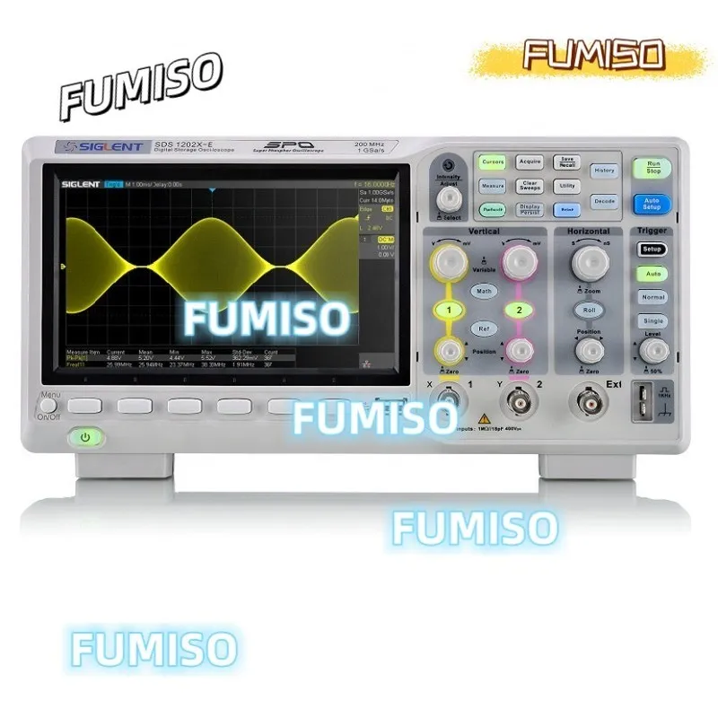 Осциллограф SIGLENT SDS1202X-E 200MHz 2CH 1GSa/s Digital Storage Oscilloscope US