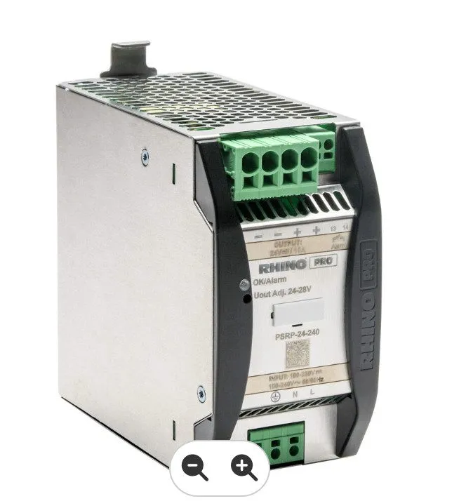 Блок питания RHINO PRO PSRP-24-240 24V 10A 240W DIN Rail Switching Power Supply  — фото лота 1