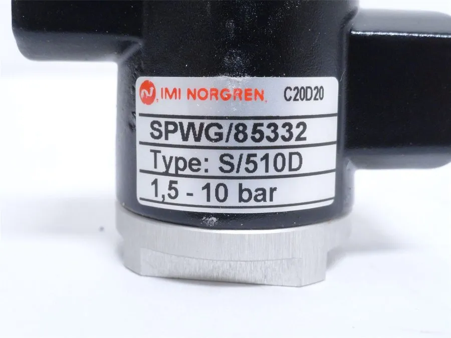 Пневмоклапан 247966 New- Norgren S/510D Pneumatic Exhaust Valve 1/4 x 3/8NPT; 10