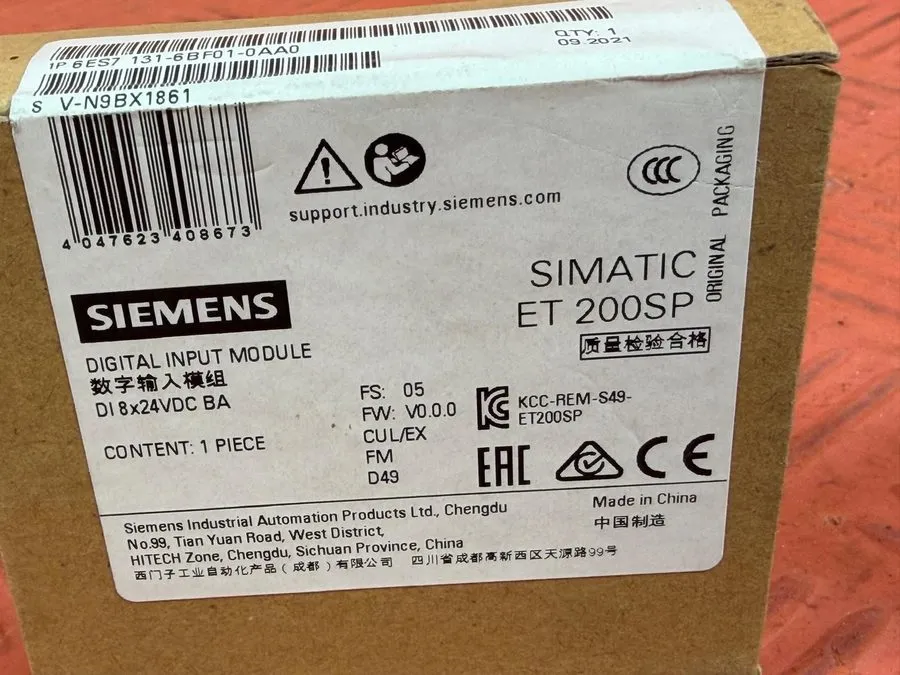 Модуль ввода-вывода Siemens 6ES7131-6BF01-0AA0 — фото лота 1