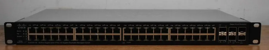 Трансивер Cisco SG500X-48P 48-Port Gigabyte Ethernet Switch-Fully