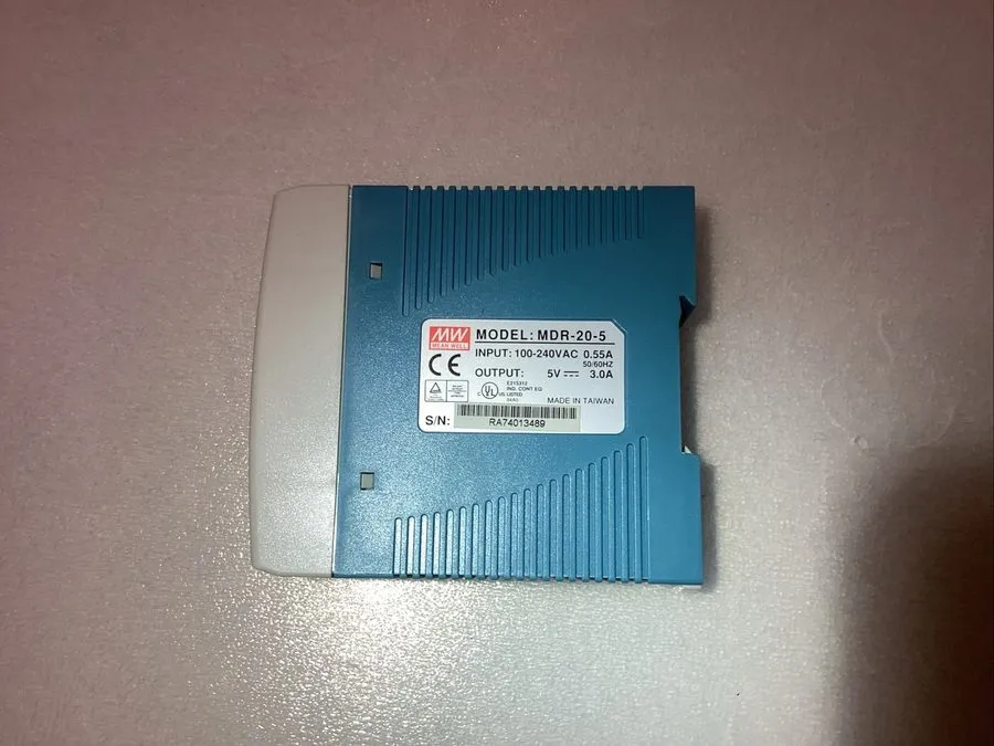 Блок питания Mean Well MDR-20-5 DIN Rail Power Supply 5V 3A 15W 100-240VAC OB