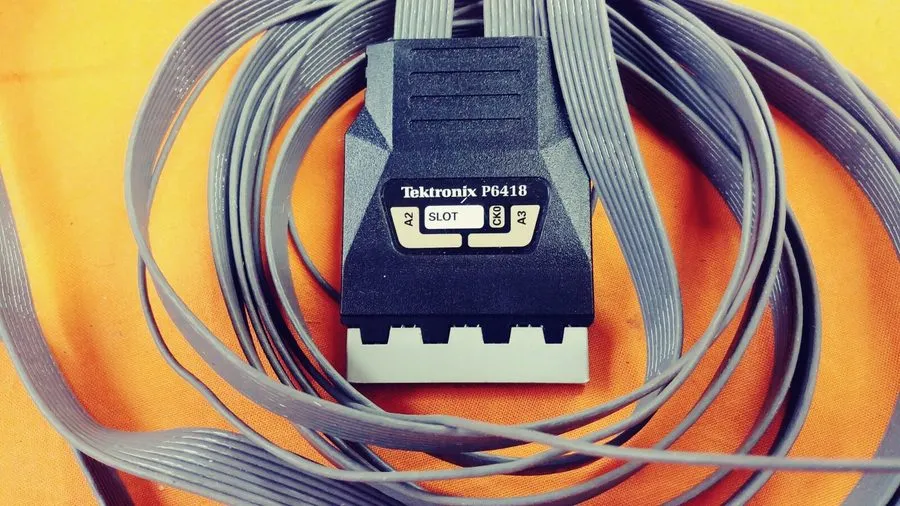 Логический анализатор Tektronix P6418 Logic Analyzer Probe/Cable/xjk