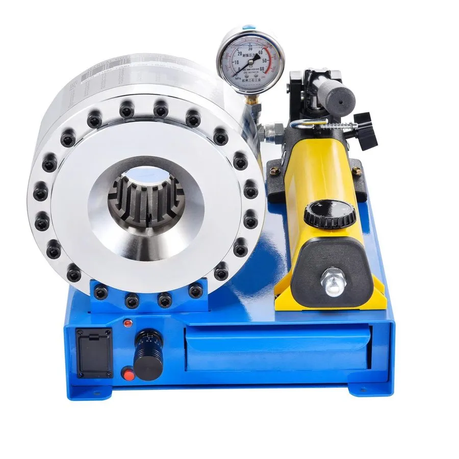 Трубопроводная арматура 5600KN Hydraulic Hose Crimper Pipe Clamping Machine w/ 8