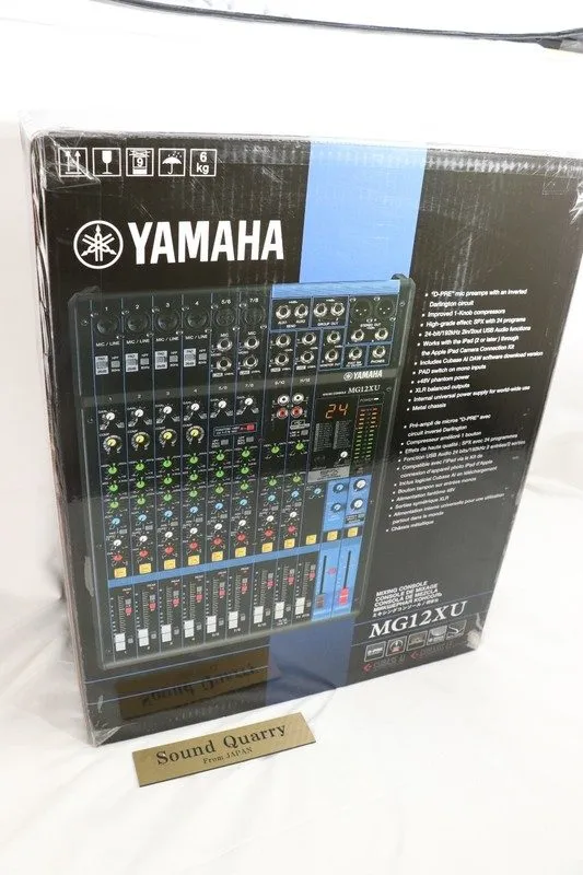 Микшерный пульт Yamaha Mixing Console MG12XU 12-Input 4-Bus Mixer Effects Deskto