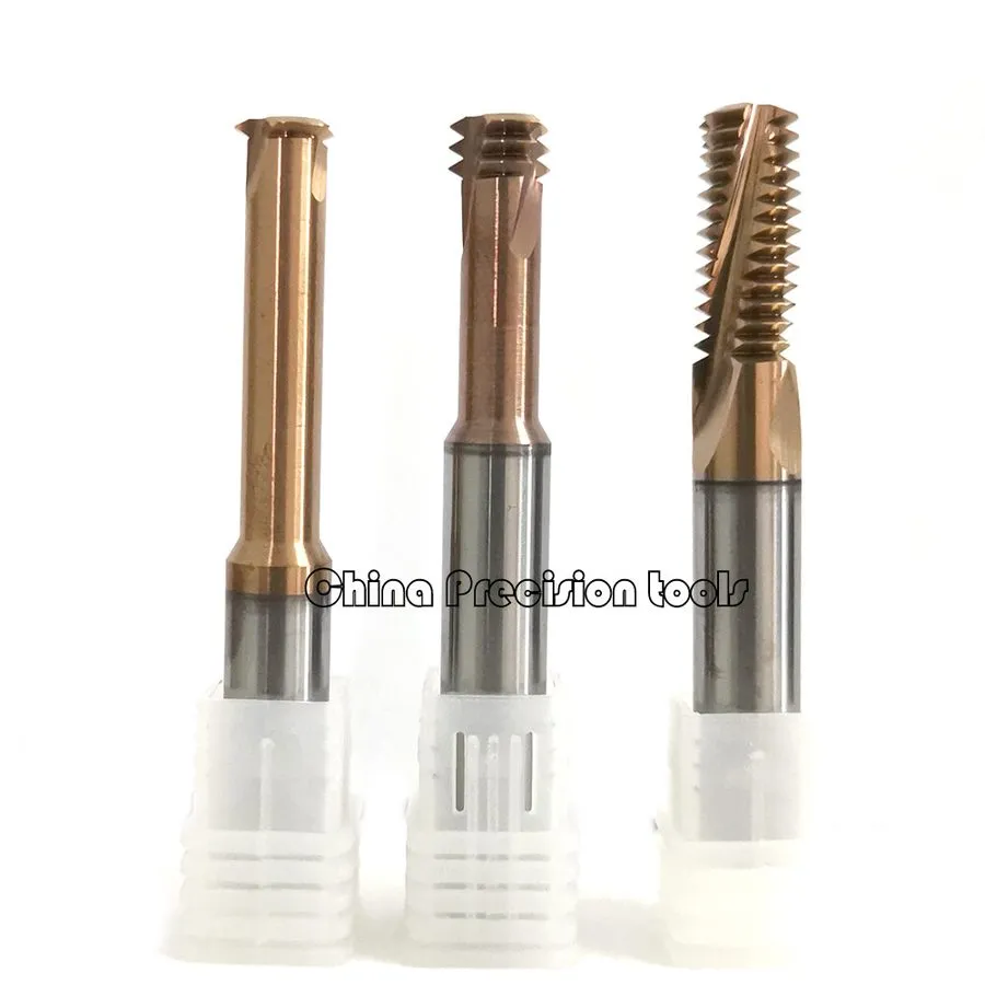 Оборудование ЧПУ CNC Carbide Thread Milling Cutter M1M2 End Mill Cutters M3M4M5M