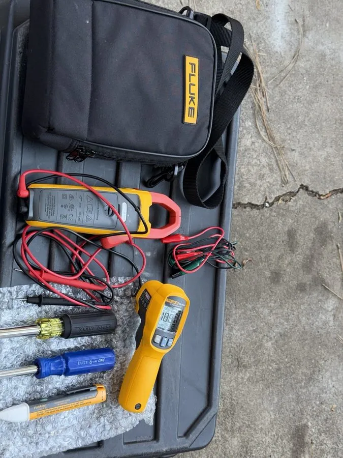 Тестер Fluke 373 True-RMS Yellow Clamp Meter Only — фото лота 2