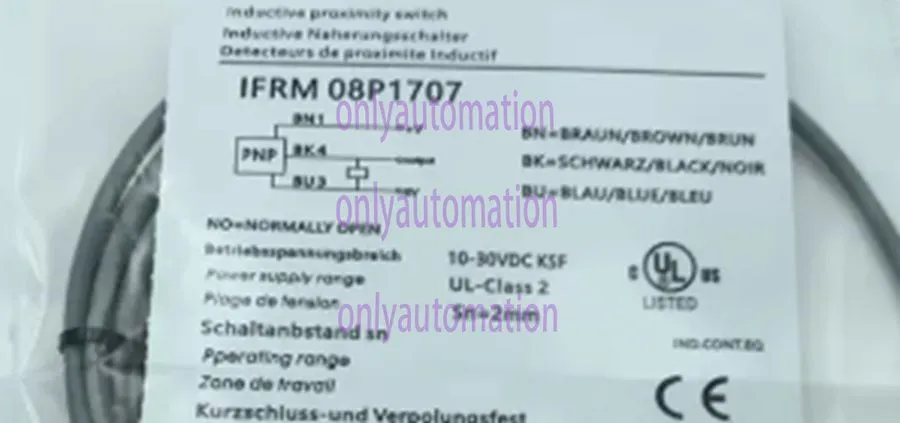 Датчик приближения BAUMER IFRM 08P1707 Inductive Proximity Switch Sensor