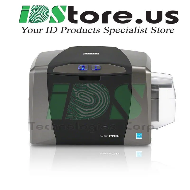Принтер этикеток Fargo DTC1250e Dual Sided ID Card Printer & Complete Supplies P