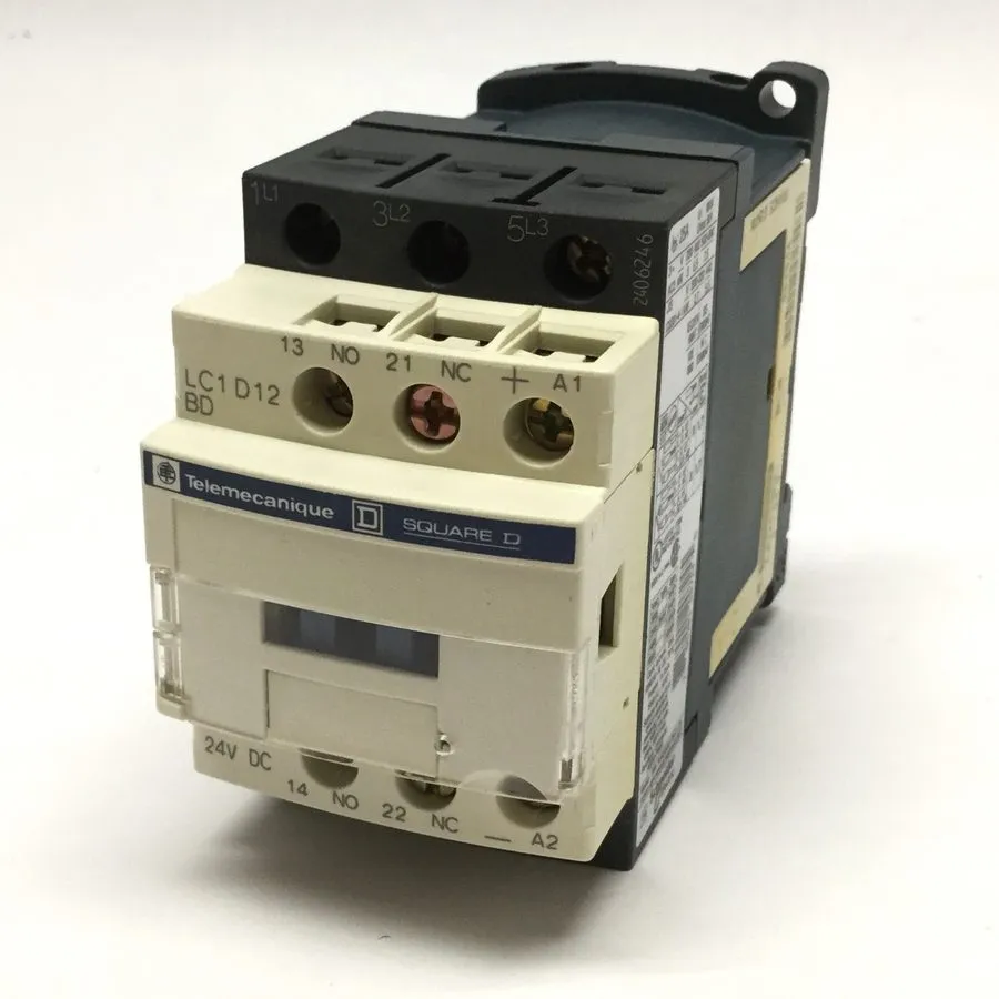 Контактор Schneider Electric TeSys D LC1D12 IEC Contactor 12A AC 110-120V Coil 3