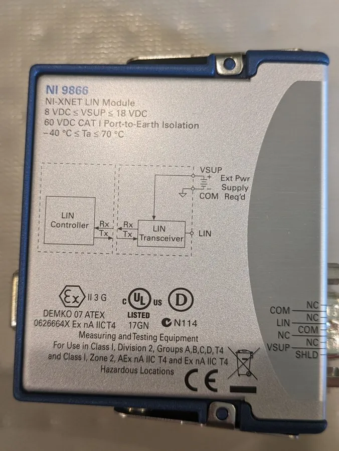 Модуль National Instruments NI-9866 C-Series Module