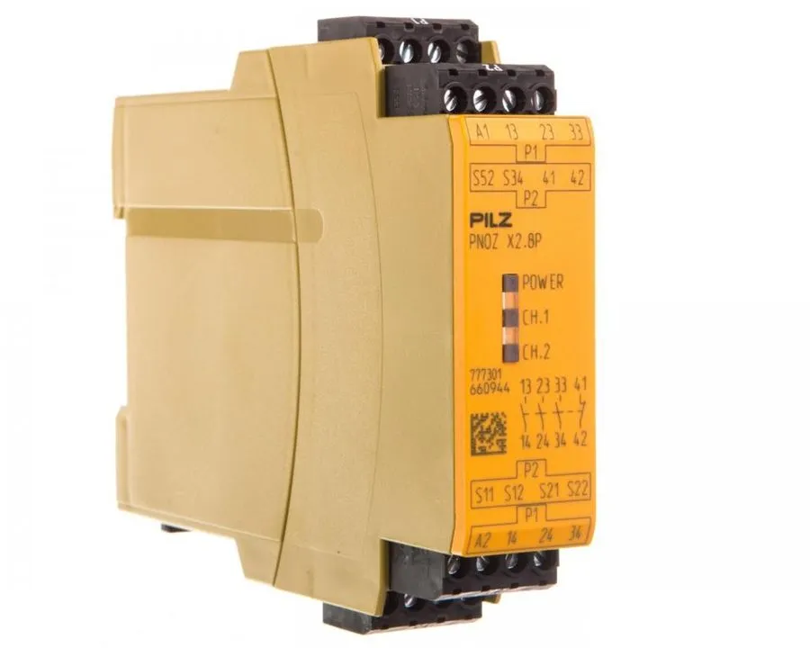 Реле безопасности Safety relay PNOZ X2.8P 24VAC/DC 3N/O 1N/C 777301, 1-W0J7R