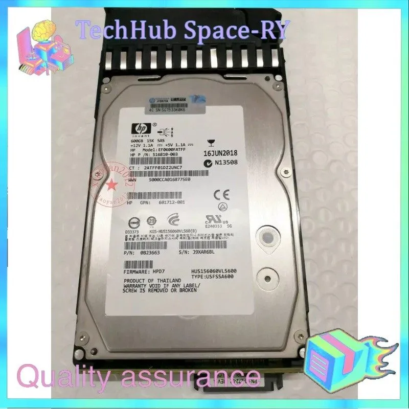 Жёсткий диск HP /SeagateAP860A P2000/ MSA2 600GB 6G DP 15K SAS 3.5" LFF HDD 6017