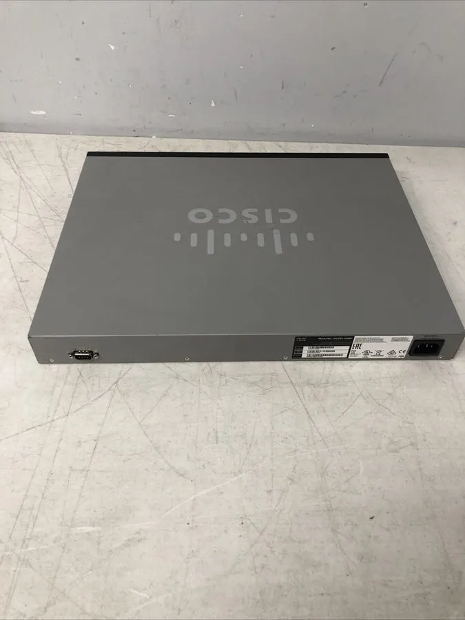 Коммутатор Cisco SG300-28MP 28-Port Gigabit Managed PoE+ Switch, 375W — фото лота 2