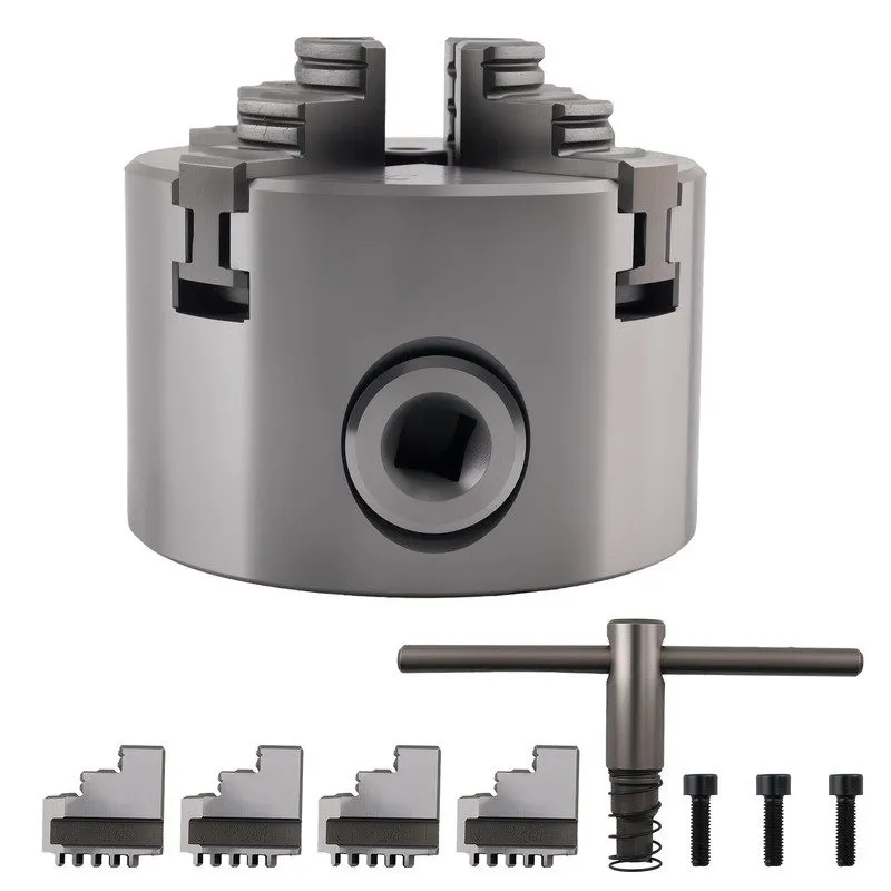 Режущий инструмент 4 Jaw Lathe Chuck K12-80 80mm Self Centering