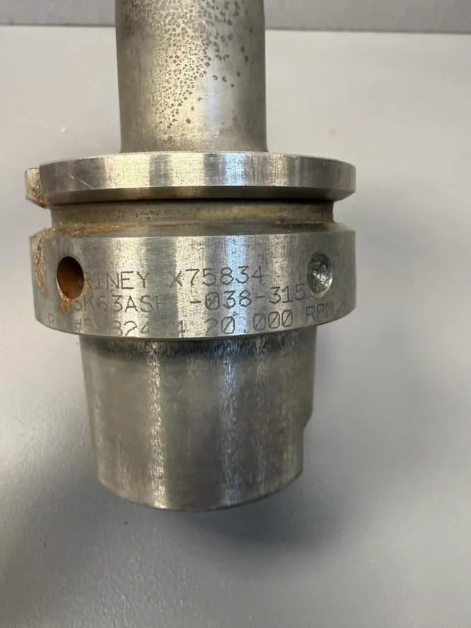Режущий инструмент Tooling Innovations HSK63ASFC-038-315 Shrink Fit Tool Holder — фото лота 2