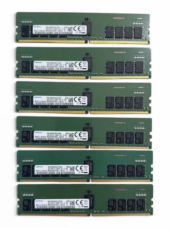 Модуль памяти Samsung 16GB 2Rx8 PC4-3200AA ECC RDIMM Server RAM M393A2K43DB3-CWE