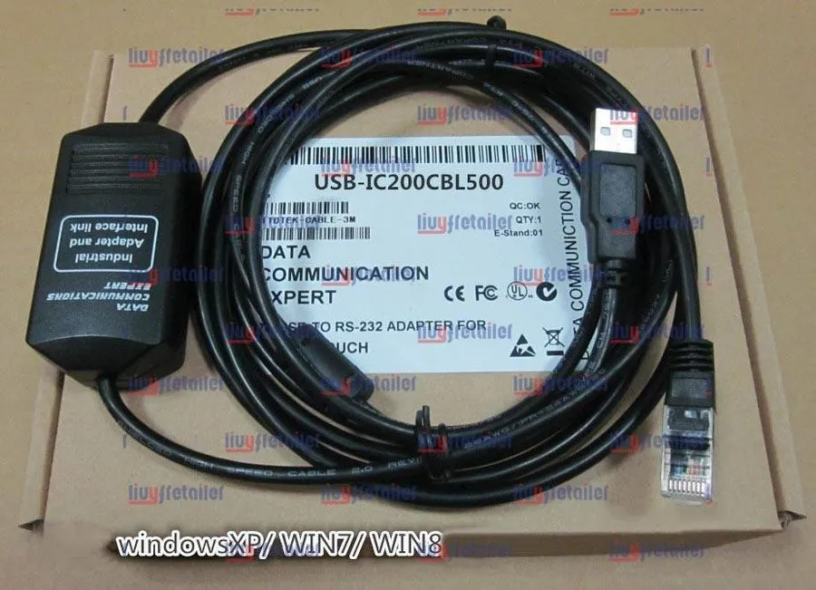 ПЛК USB-IC200CBL500 USB Programming Cable