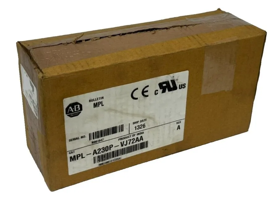 Серводвигатель Allen Bradley MPL-A230P-VJ72AA Servo Motor 230VAC 5000RPM