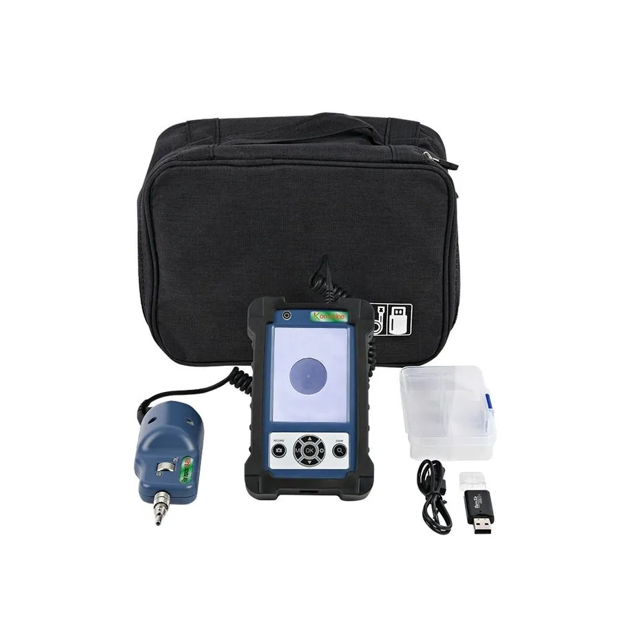 Видеомикроскоп KIP-600V Fiber Optic Inspection Probe with 4 UPC tips 400X Magnif — фото лота 2