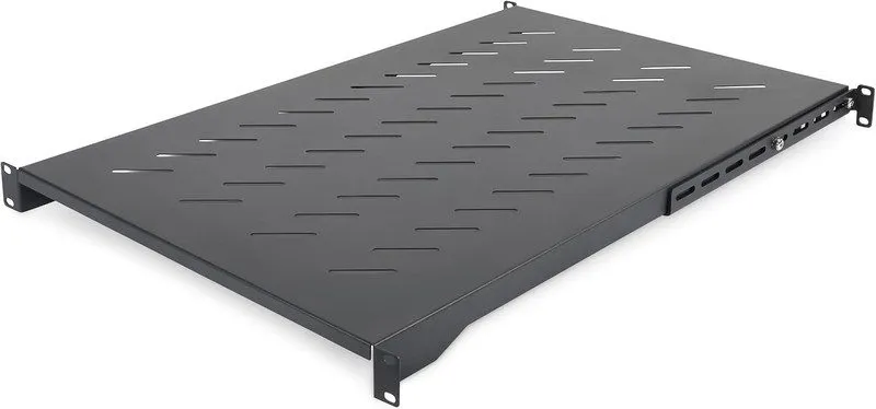 Стойка/шкаф Adjustable 1U 4-Post Vented Rack Shelf, 28-34.4in, 150lb Capacity, H