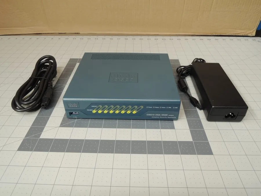 Межсетевой экран Cisco ASA 5505 Series Firewall 8-Port Fast Ethernet Layer 3 RJ-