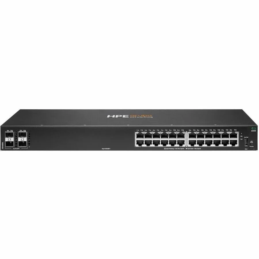 Коммутатор Aruba CX 6000 24p 10M/100M/1G 4p SFP 1G Switch