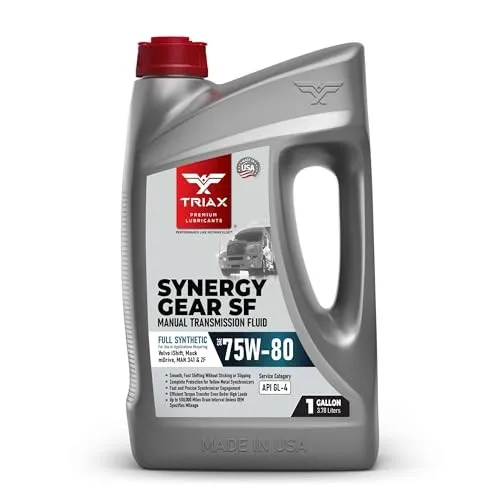 Сервер TRIAX Synergy Gear MT 75W-80 GL-4 Manual Transmission Fluid (6 Quart Pack