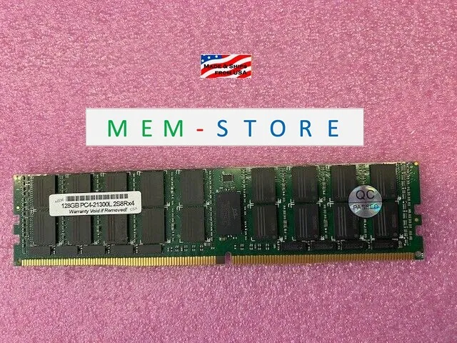Сервер 128GB DDR4-2666MHz 3DS TSV LRDIMM RAM для Supermicro X11DPH-I X11DPH-T X1