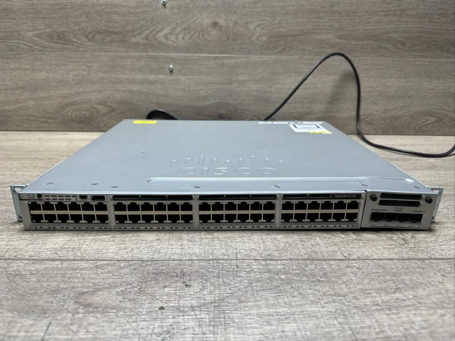 Коммутатор Cisco WS-C3850-48P-L 48 Port Gigabit PoE+ Switch w/ C3850-NM-2-10G