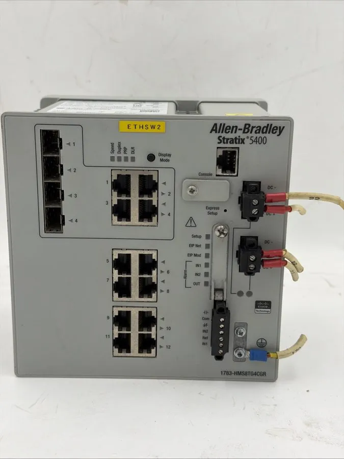 Коммутатор Allen-Bradley 1783-HMS8TG4CGR Stratix 5700 Managed Ethernet Switch