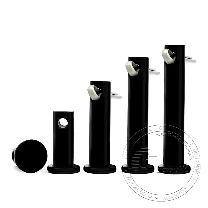 Складское оборудование Black Clevis Pin Hinge Pin Retaining Pin Carbon Steel Met