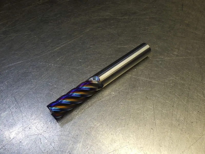 Режущий инструмент Nachi 1/4" 5 Flute Carbide Cr Endmill 1/4" Shank .06" R 41000