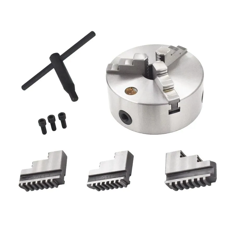 Режущий инструмент K11-160 6" 3-Jaw Self-Centering Lathe Chuck Semi-steel Intern