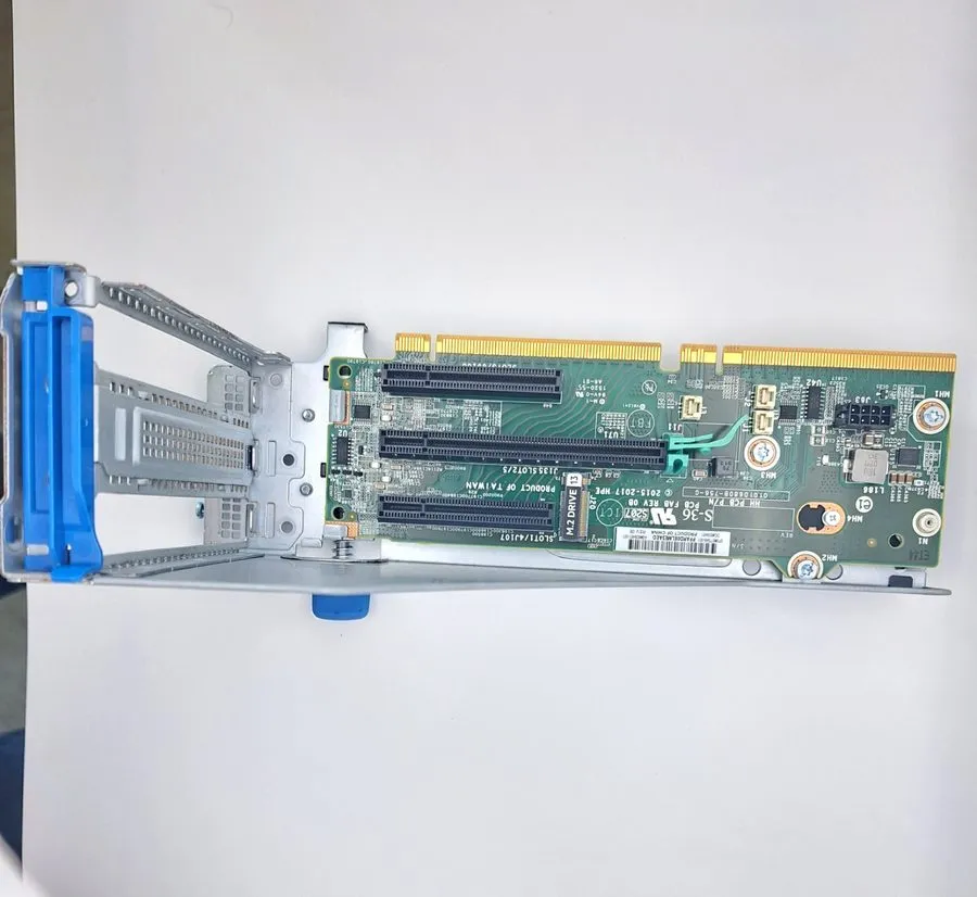 Райзер-плата HPE DL Gen10 x8/x16/x8 Riser Kit — фото лота 2