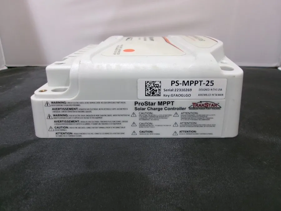 Аккумулятор Morningstar PS-MPPT-25 ProStar MPPT 25A Solar Charge Controller with — фото лота 1