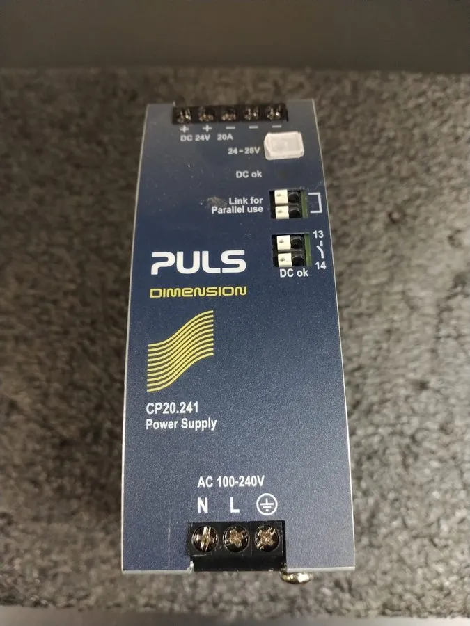 Блок питания PULS CP20.241 AC-DC Power Supply 480W 24 to 28VDC DIN Rail