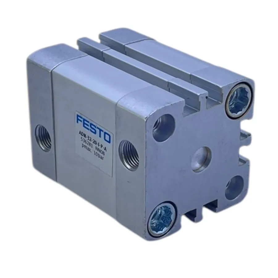 Пневмоцилиндр Festo Compact Cylinder 32Mm 20Mm Stroke Double Acting G1/8 ADN-32-