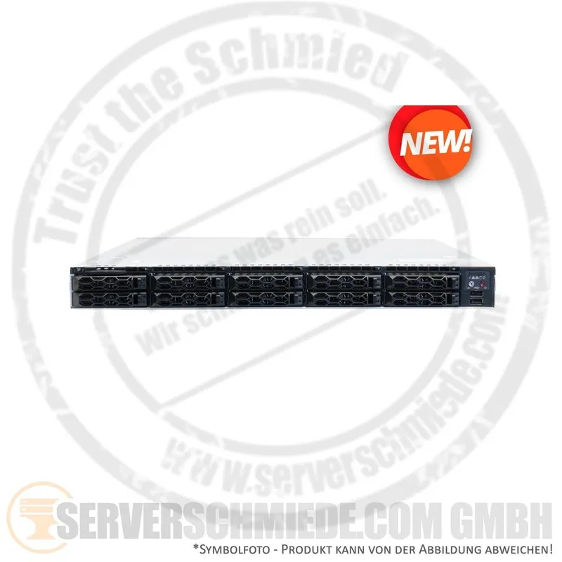 SSD-накопитель Supermicro CSE-LB16TS H12 19" 1U 10x SAS NVMe AMD EPYC Gen2 Gen3
