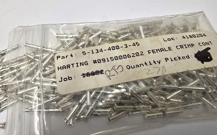 Разъём Harting Han D Heavy Duty Connector Crimp Contact 09150006202 Socket