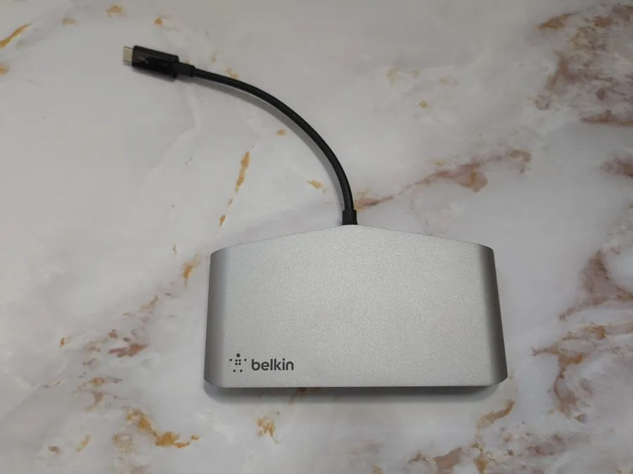 Док-станция Belkin Thunderbolt 3 Mini Dock With Dual 4K HDMI (F4U098)