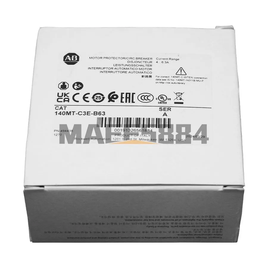 Автоматический выключатель Allen Bradley Motor Protection Circuit Breaker 140MT-