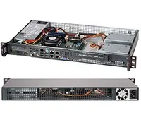 Корпус сервера Supermicro CSE-505-203B DDR4 SDRAM Rack (1U) 200W 0 40°C -40 70 8
